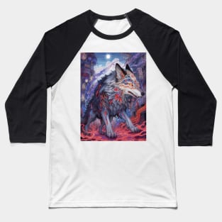 Wolf Diety Baseball T-Shirt
